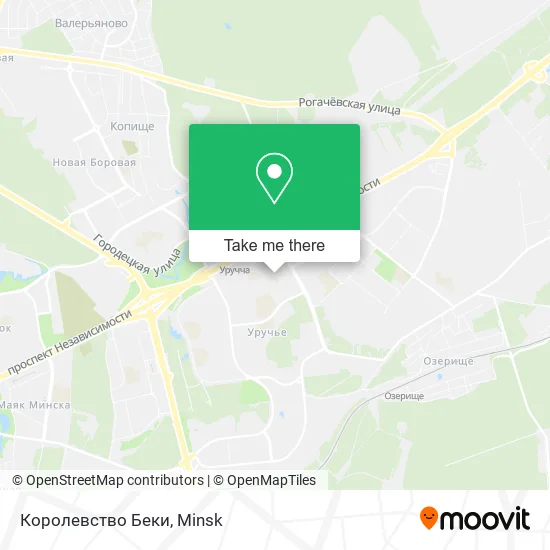 Королевство Беки map