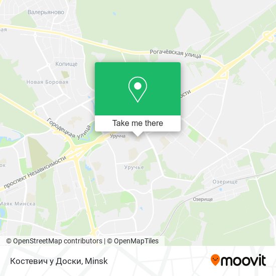 Костевич у Доски map