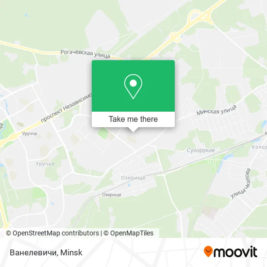 Ванелевичи map