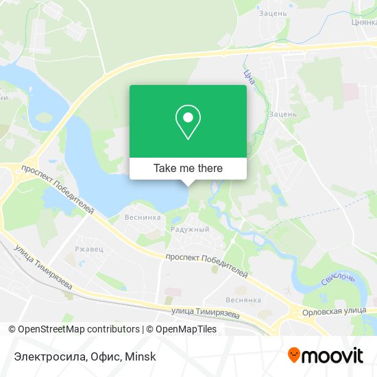 Электросила, Офис map