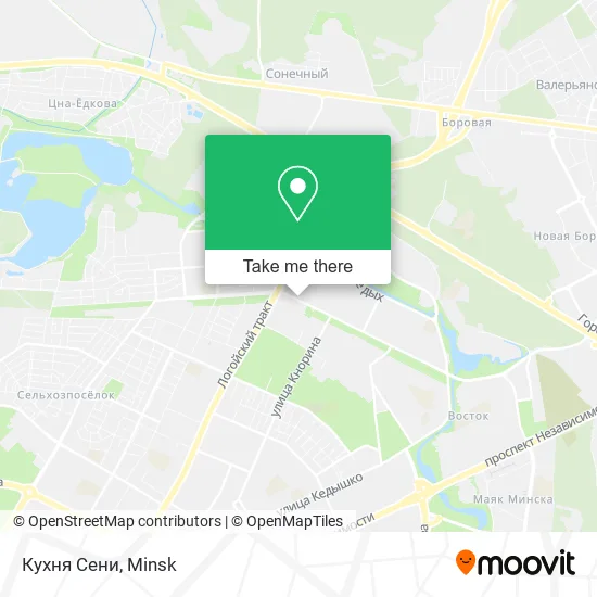 Кухня Сени map