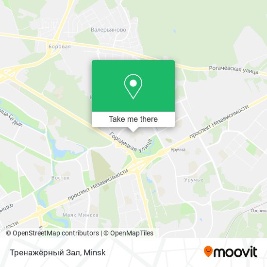 Тренажёрный Зал map