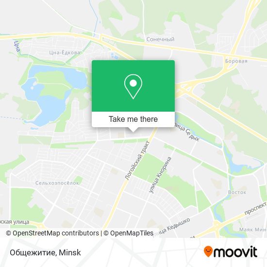 Общежитие map