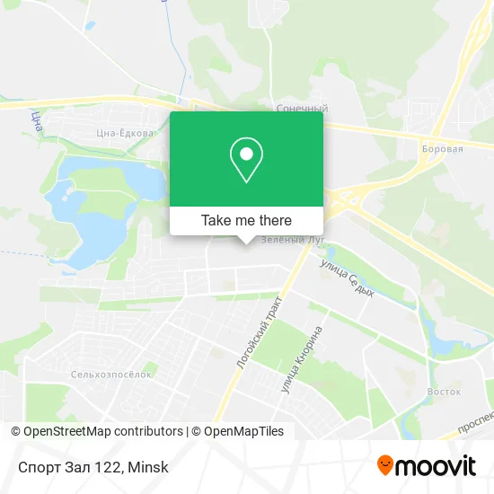 Спорт Зал 122 map