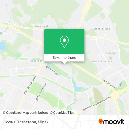 Кухня Олегатора map