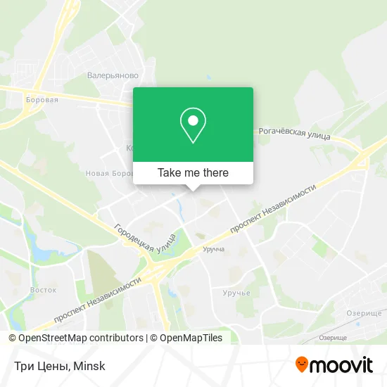 Три Цены map