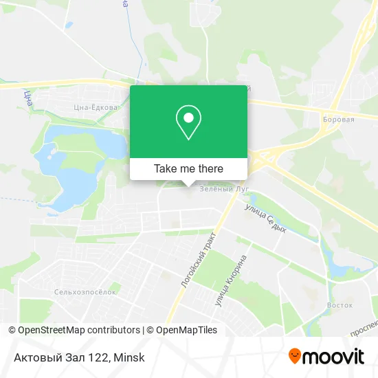 Актовый Зал 122 map