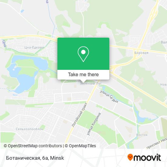 Ботаническая, 6а map