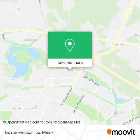 Ботаническая, 6а map