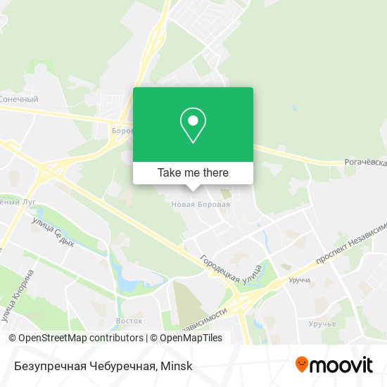 Безупречная Чебуречная map