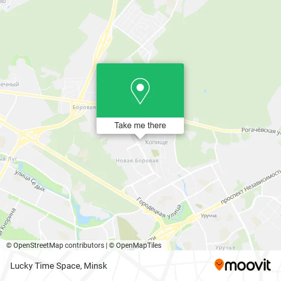 Lucky Time Space map