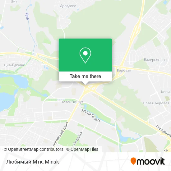 Любимый Мтк map