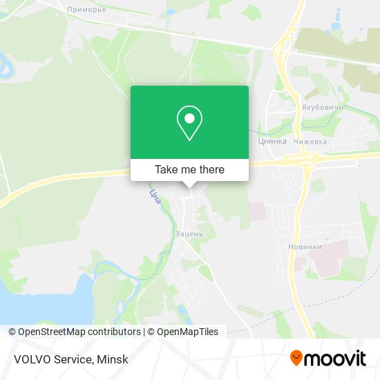 VOLVO Service map