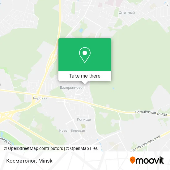 Косметолог map