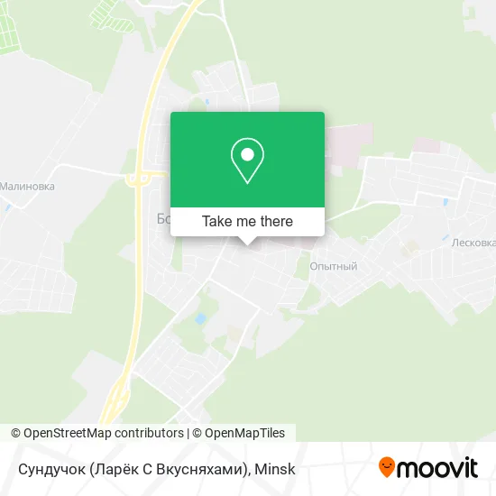 Сундучок (Ларёк С Вкусняхами) map