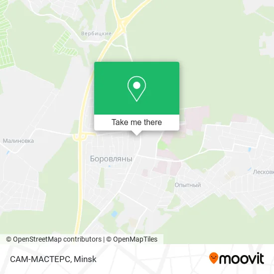 САМ-МАСТЕРС map