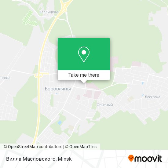 Вилла Масловского map