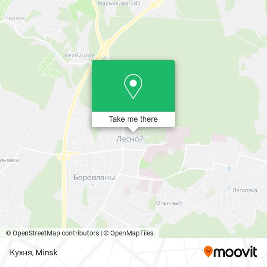 Кухня map