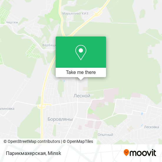 Парикмахерская map