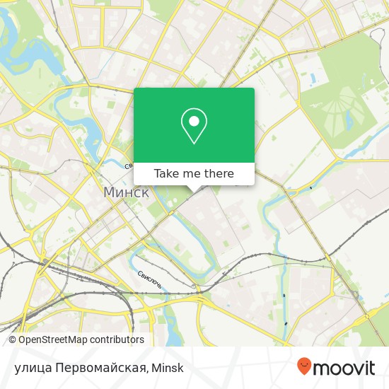 улица Первомайская map