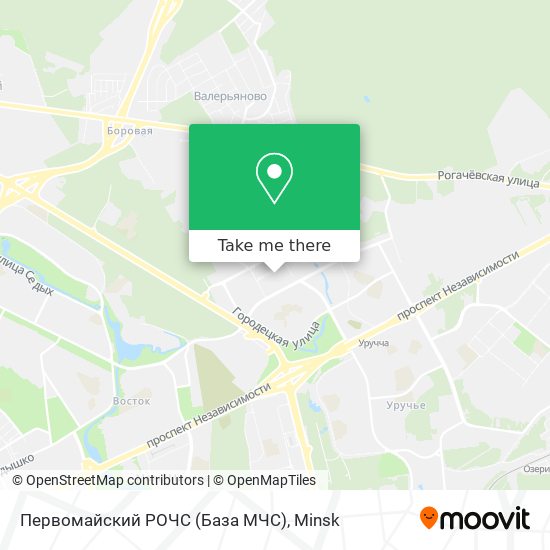 Первомайский РОЧС (База МЧС) map