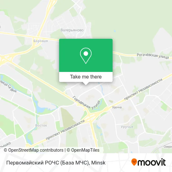 Первомайский РОЧС (База МЧС) map