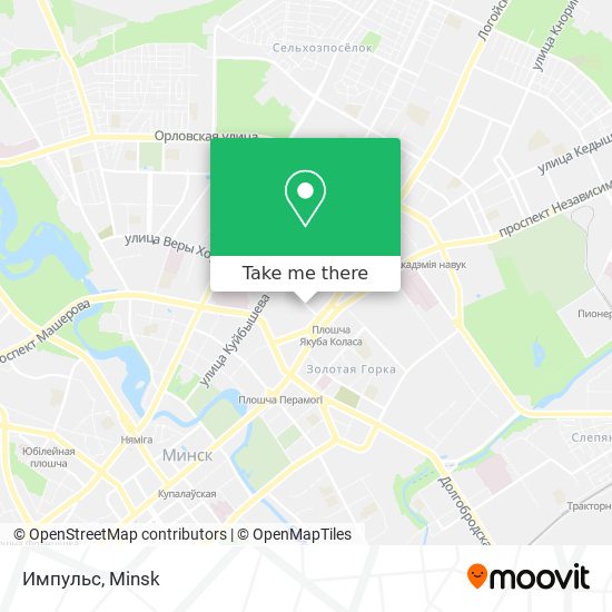 Импульс map