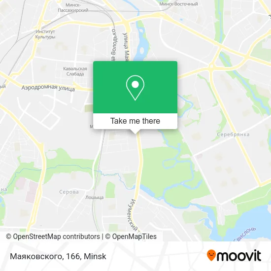Маяковского, 166 map