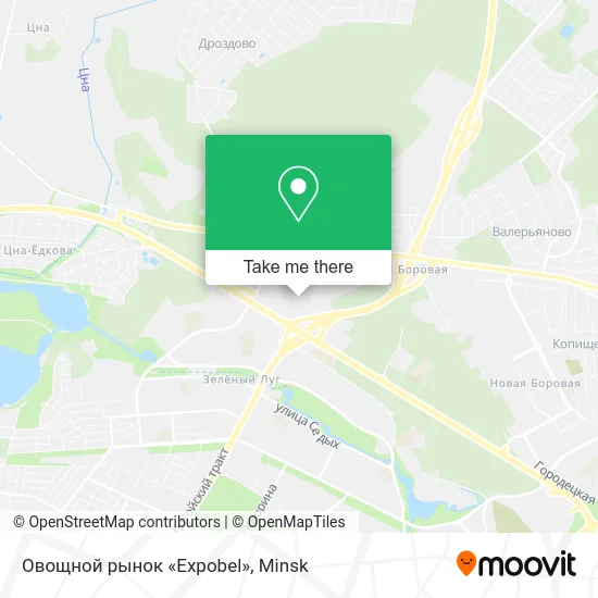 Овощной рынок «Expobel» map