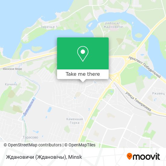 Ждановичи (Ждановiчы) map