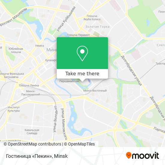 Гостиница «Пекин» map