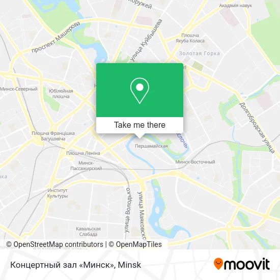 Концертный зал «Минск» map