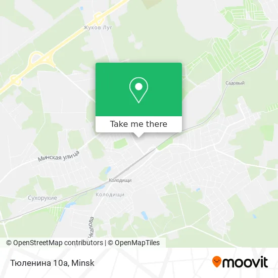 Тюленина 10а map