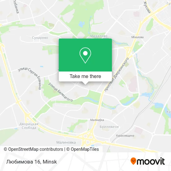 Любимова 16 map