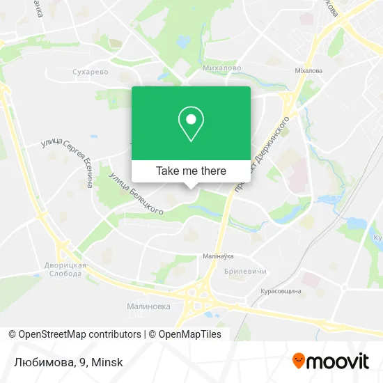 Любимова, 9 map