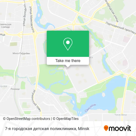 7-я городская детская поликлиника map