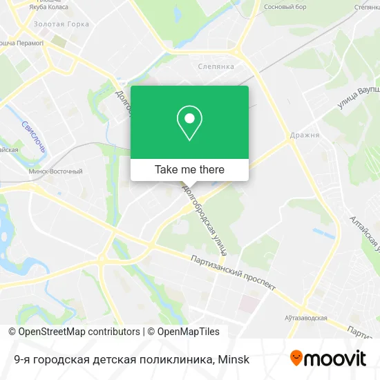 9-я городская детская поликлиника map