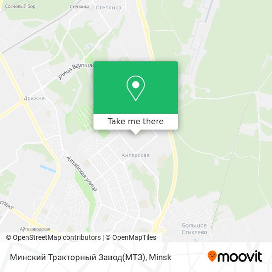 Минский Тракторный Завод(МТЗ) map