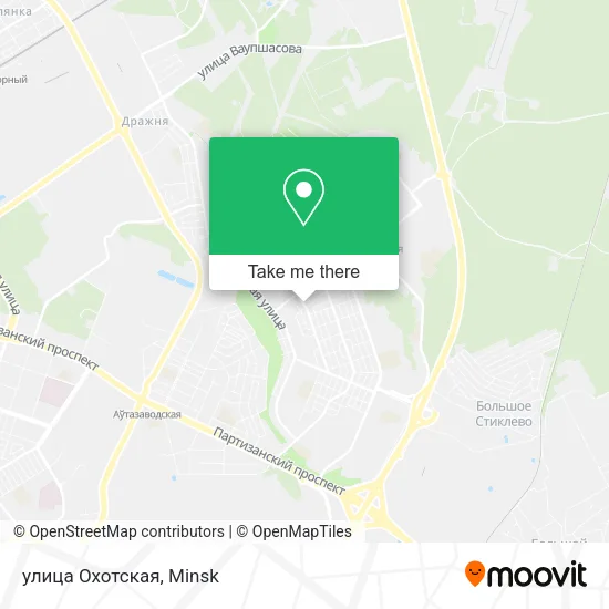 улица Охотская map