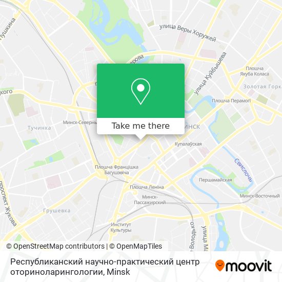 Республиканский научно-практический центр оториноларингологии map