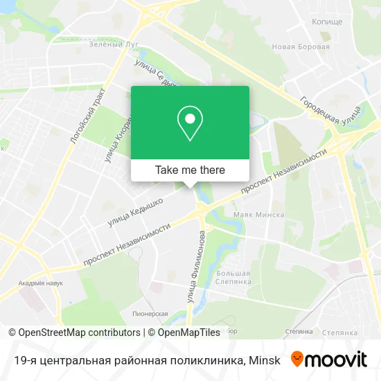 19-я центральная районная поликлиника map