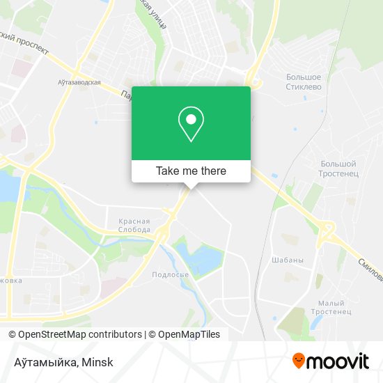 Аўтамыйка map