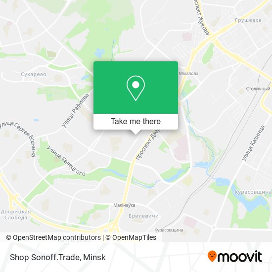Shop Sonoff.Trade map