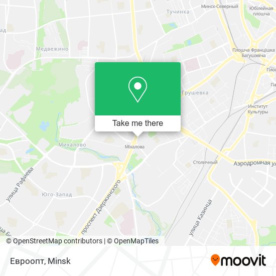 Евроопт map