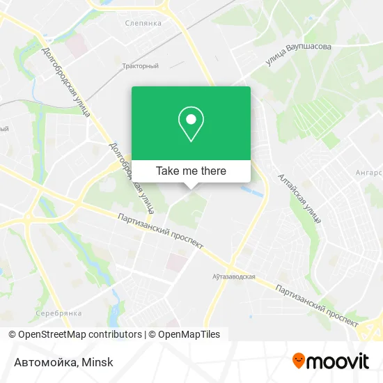 Автомойка map