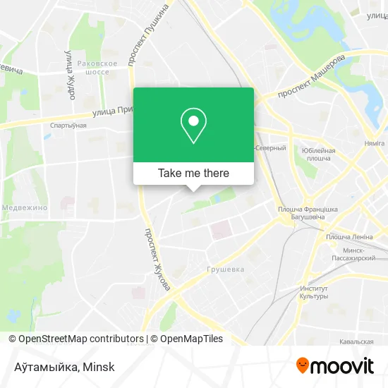 Аўтамыйка map