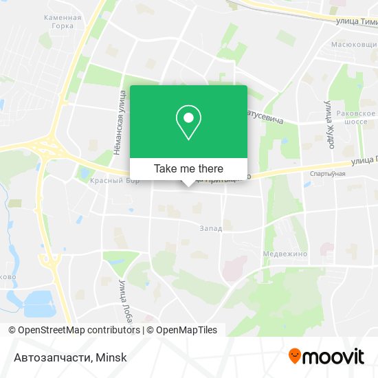 Автозапчасти map