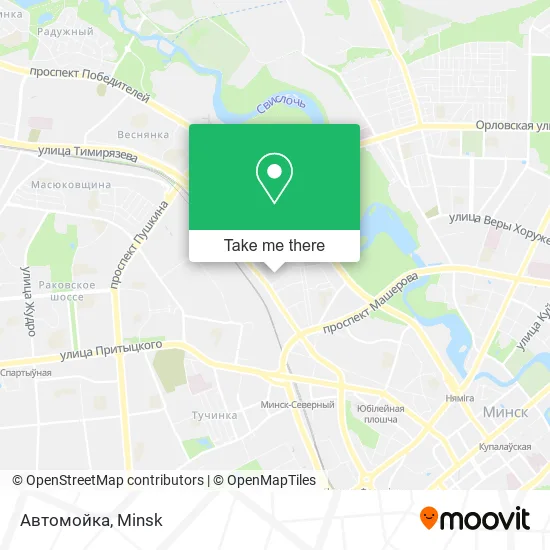 Автомойка map