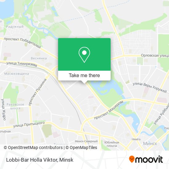 Lobbi-Bar Holla Viktor map