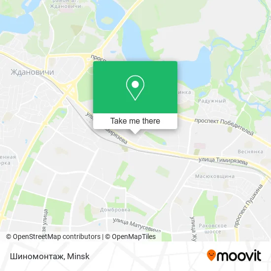 Шиномонтаж map